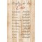 Dexsa Reglas De La Casa - Rules of the House - Inspirational Saying in Spanish 6x9 Wood Plaque with Easel and Wall Hanger